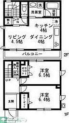 (仮称)墨田区墨田4丁目　新築戸建 2LDKの間取り