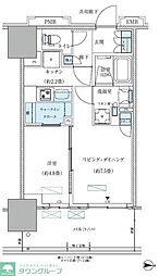 江東区大島4丁目マンション 1LDKの間取図画像