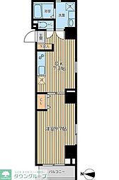 OrchidResidence両国2 1DKの間取図画像