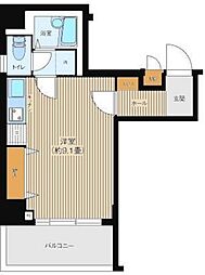 コモード寺山 ワンルームの間取図画像