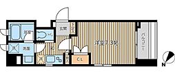 CITYSPIRE森下 1Kの間取図画像