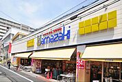 スーパーマーケットヤマザキ三筋店 徒歩6分。スーパー 480m