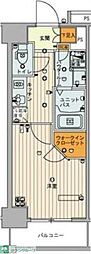 スカイコート両国参番館 1Kの間取図画像