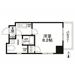 ESPERANZAK錦糸町 1Kの間取図画像