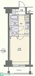 Loire両国 1Kの間取図画像