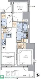 トラディティオ門前仲町 1SLDKの間取図画像