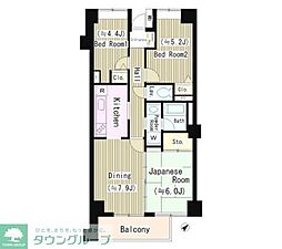 シティハイム京島 3LDKの間取図画像