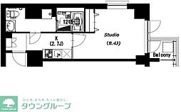 エスティメゾン押上 1Kの間取図画像