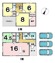 物件画像 新築戸建 クレイドルガーデン　高岡市立野美鳥町第3