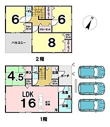 物件画像 新築戸建 クレイドルガーデン　高岡市立野美鳥町第3