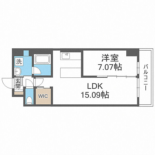 プレジオ本町 ｜大阪府大阪市中央区材木町(賃貸マンション1LDK・3階・49.68㎡)の写真 その2