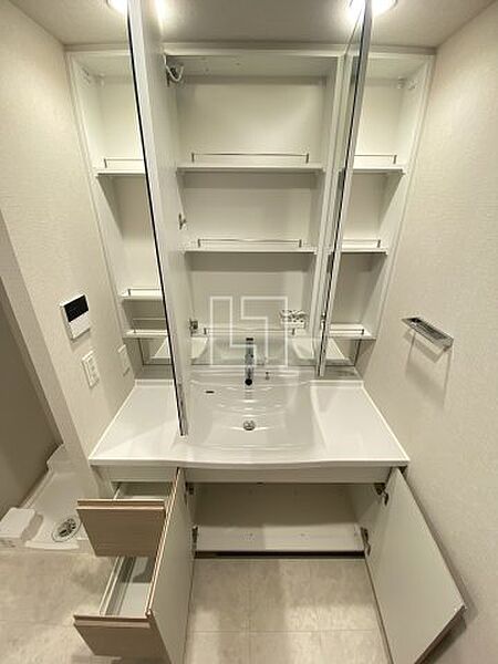 画像10:ブランズタワー大阪本町　独立洗面化粧台