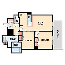 クレヴィアタワー御堂筋本町  ｜ 大阪府大阪市中央区安土町3丁目（賃貸マンション2LDK・4階・56.26㎡） その2