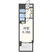 フェニックス日本橋高津  ｜ 大阪府大阪市中央区高津2丁目（賃貸マンション1K・6階・23.02㎡） その2