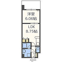 グランシス天満橋  ｜ 大阪府大阪市中央区島町1丁目（賃貸マンション1LDK・3階・34.47㎡） その2