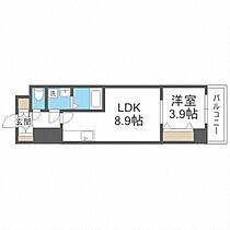 CITY PAL CREST TANIMACHI  ｜ 大阪府大阪市中央区農人橋1丁目（賃貸マンション1LDK・7階・35.20㎡） その2