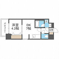 大阪府大阪市西区九条1丁目（賃貸マンション1DK・8階・28.86㎡） その2