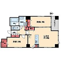 シークレフ北浜  ｜ 大阪府大阪市中央区淡路町1丁目（賃貸マンション2LDK・10階・76.06㎡） その2