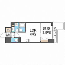 大阪府大阪市西区西本町3丁目（賃貸マンション1LDK・2階・30.96㎡） その2