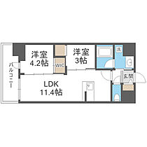 セレニテフラン梅田  ｜ 大阪府大阪市北区西天満6丁目（賃貸マンション2LDK・12階・43.94㎡） その2