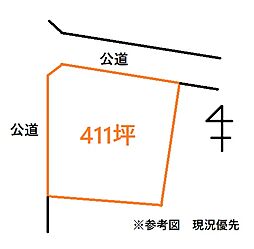 物件画像 桐生駅北口300m　商業地域の整形地