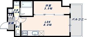 グランパシフィック東今里innovation  ｜ 大阪府大阪市生野区新今里5丁目（賃貸マンション1LDK・10階・30.01㎡） その2