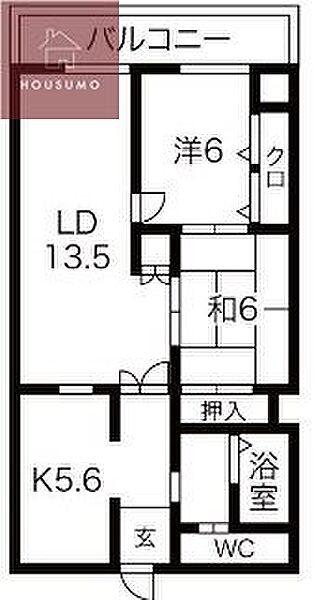 メガロコープ平野2号棟 ｜大阪府大阪市平野区平野宮町1丁目(賃貸マンション2LDK・3階・57.00㎡)の写真 その1