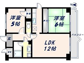 メゾンプランシェール  ｜ 大阪府東大阪市川俣1丁目（賃貸マンション3LDK・4階・55.02㎡） その2