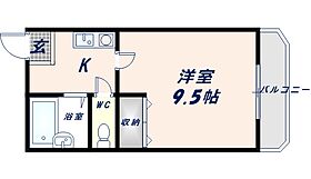 アベニューかずや 302 ｜ 大阪府東大阪市高井田元町1丁目（賃貸マンション1K・3階・25.00㎡） その2