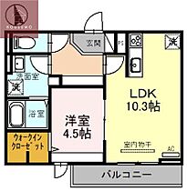 コンフォート瓜破II 102 ｜ 大阪府大阪市平野区瓜破5丁目1-21（賃貸アパート1LDK・1階・40.04㎡） その2