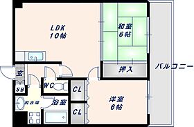 マンションRIVIERE 501 ｜ 大阪府東大阪市高井田西2丁目（賃貸マンション2LDK・5階・50.00㎡） その2