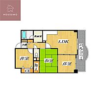 グランパレカサハラ 307 ｜ 大阪府大阪市平野区瓜破6丁目7-7（賃貸マンション3LDK・3階・58.65㎡） その2