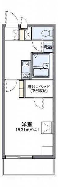 レオパレス恩智北町ハイツ 206｜大阪府八尾市恩智北町1丁目(賃貸マンション1K・2階・26.08㎡)の写真 その2