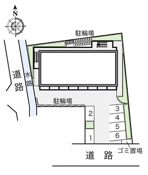 レオパレスエトワール 104｜大阪府八尾市恩智北町2丁目(賃貸アパート2DK・1階・49.68㎡)の写真 その3