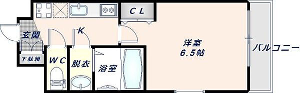 Luxe布施東2 1005｜大阪府東大阪市永和1丁目(賃貸マンション1K・10階・22.19㎡)の写真 その2