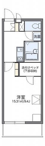 レオパレス恩智北町ハイツ 202｜大阪府八尾市恩智北町1丁目(賃貸マンション1K・2階・26.08㎡)の写真 その2