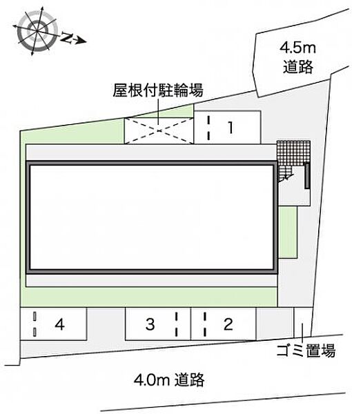 レオパレス恩智北町ハイツ 202｜大阪府八尾市恩智北町1丁目(賃貸マンション1K・2階・26.08㎡)の写真 その3