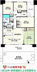 ユニヴェルシオール学園の丘 4LDKの間取図画像