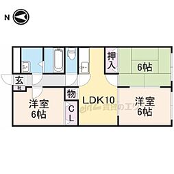JR山陰本線 福知山駅 バス5分 松縄手下車 徒歩10分の賃貸マンション 3階3LDKの間取り
