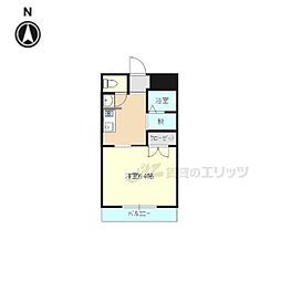 グレースF・Ｃ 2階1Kの間取り