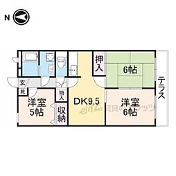スマイルM1 3LDKの間取図画像