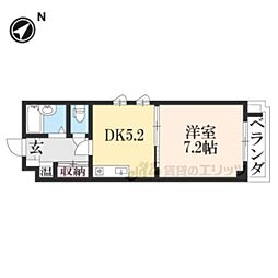 間取図画像 1DK