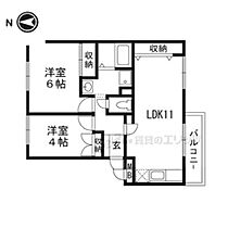 ヴィラ温井 301 ｜ 京都府南丹市園部町横田（賃貸マンション2LDK・3階・55.83㎡） その2