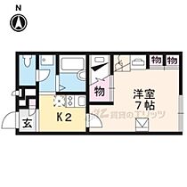 京都府亀岡市大井町小金岐（賃貸アパート1K・1階・21.81㎡） その2