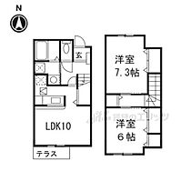 チェリーガーデンＢ 103 ｜ 兵庫県豊岡市高屋字神田（賃貸アパート2LDK・1階・60.86㎡） その1