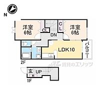 ベルフィオーレS2 B棟 202 ｜ 兵庫県丹波市春日町黒井（賃貸アパート2LDK・2階・57.22㎡） その2