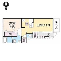 ベニッシモA 103 ｜ 京都府舞鶴市字京田（賃貸アパート1LDK・1階・44.18㎡） その2