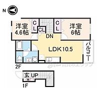 兵庫県丹波市柏原町挙田（賃貸アパート2LDK・2階・51.67㎡） その1