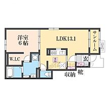 兵庫県豊岡市大磯町（賃貸アパート1LDK・1階・48.27㎡） その1