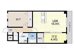 GROOVE豊中レジデンス 1SLDKの間取図画像